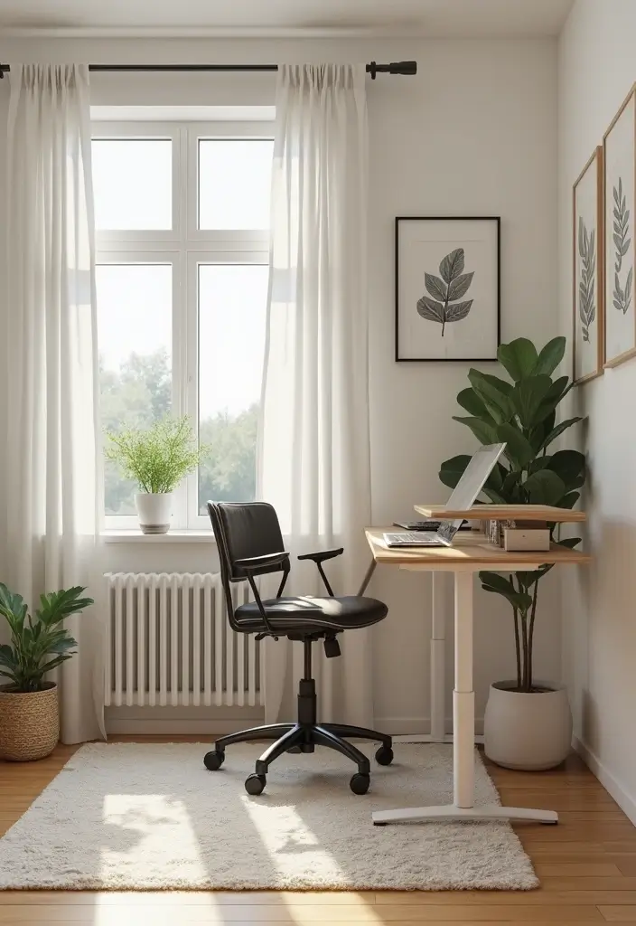 15 Home Office Retreats That'll Skyrocket Your Productivity (and Look Amazing!) - 14. Wellness-Centric Design