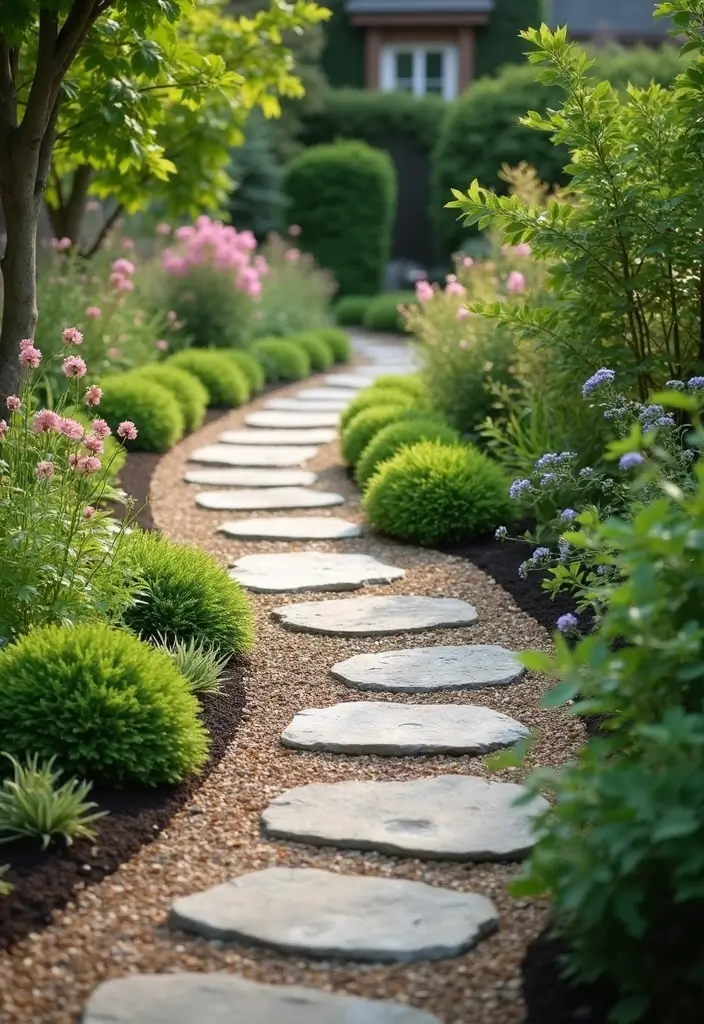 18 Backyard Decor Ideas That'll Turn Your Outdoor Space Into a Paradise (You’ll Want #12!) - 15. Garden Pathways