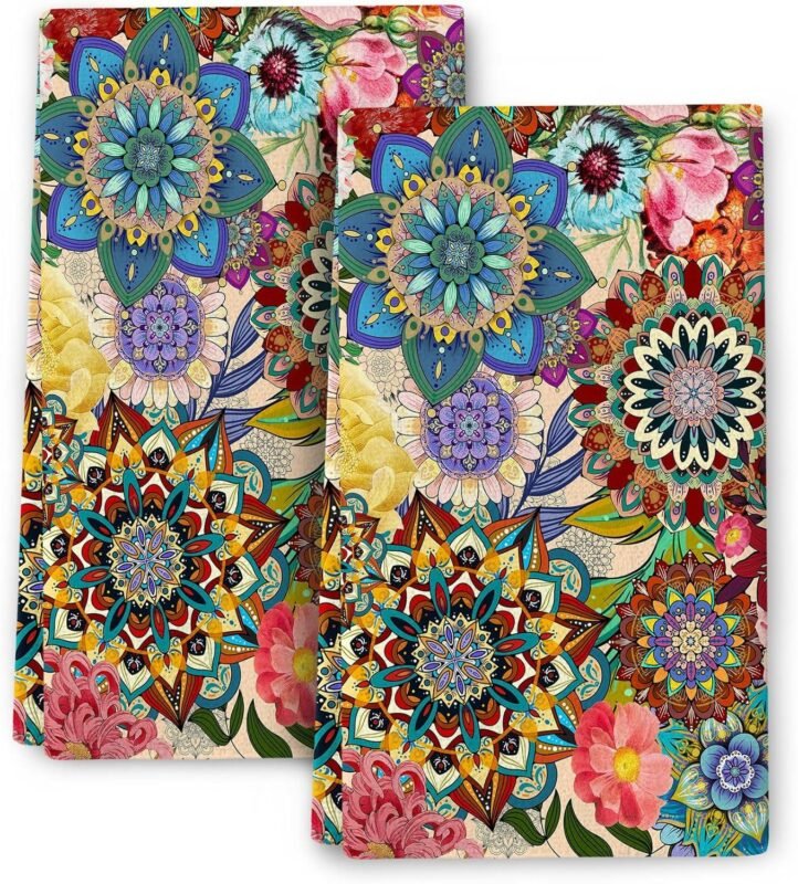 We Review: Vibrant Boho Kitchen Towels – Beauty vs Function