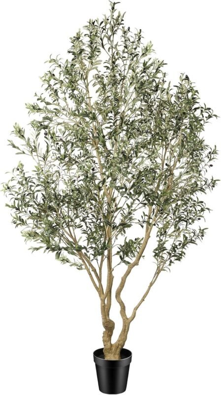 Our Honest Take on the 9ft Tall Artificial Olive Tree Decor