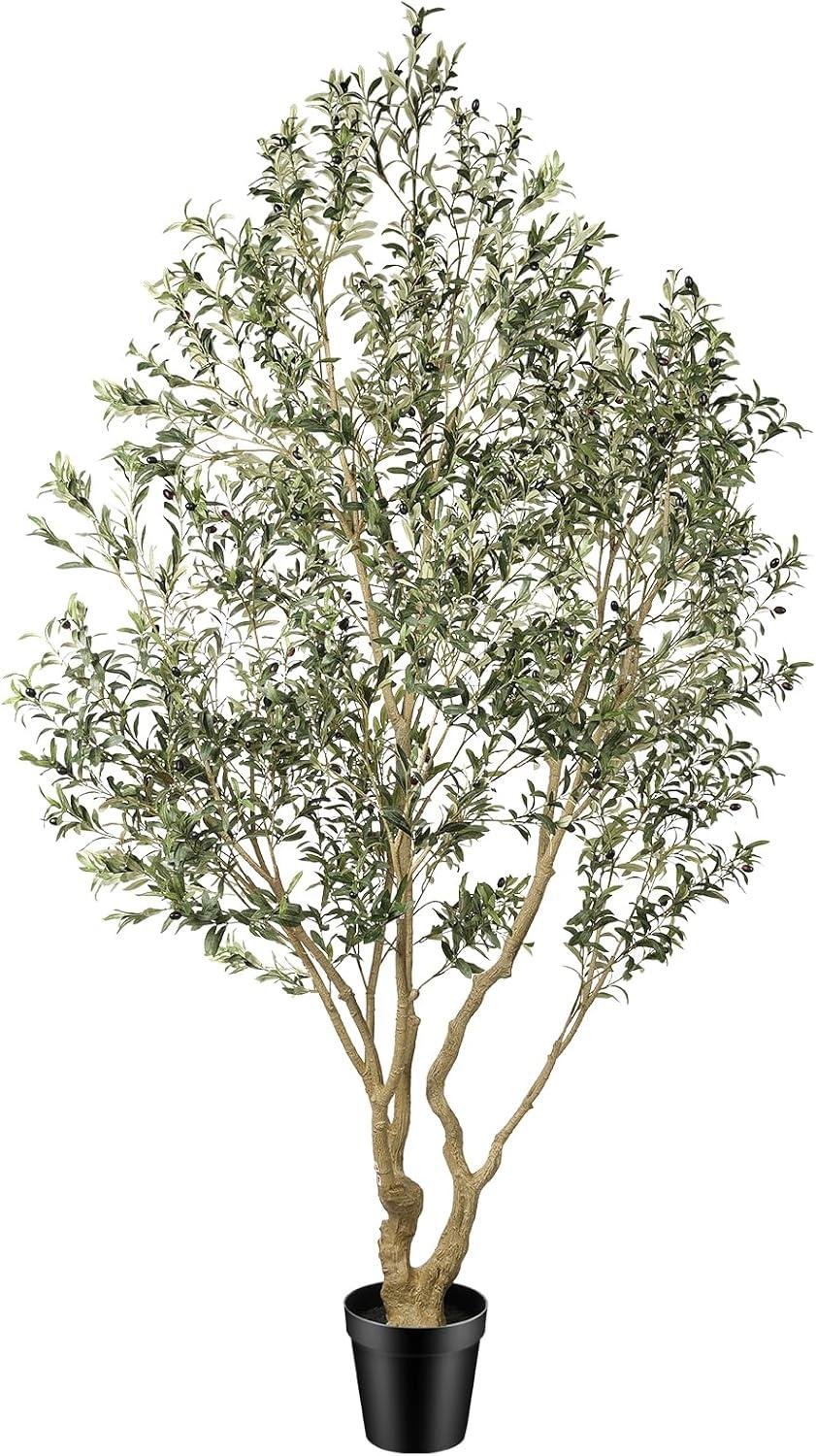 Our Honest Take on the 9ft Tall Artificial Olive Tree Decor