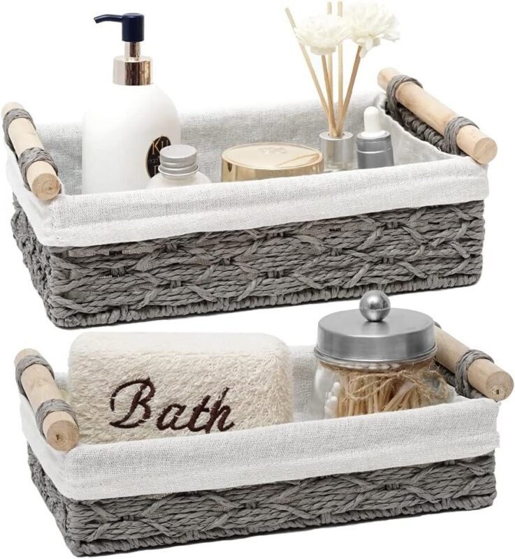 Organizing in Style: Our Review of Grey Wicker Storage Baskets