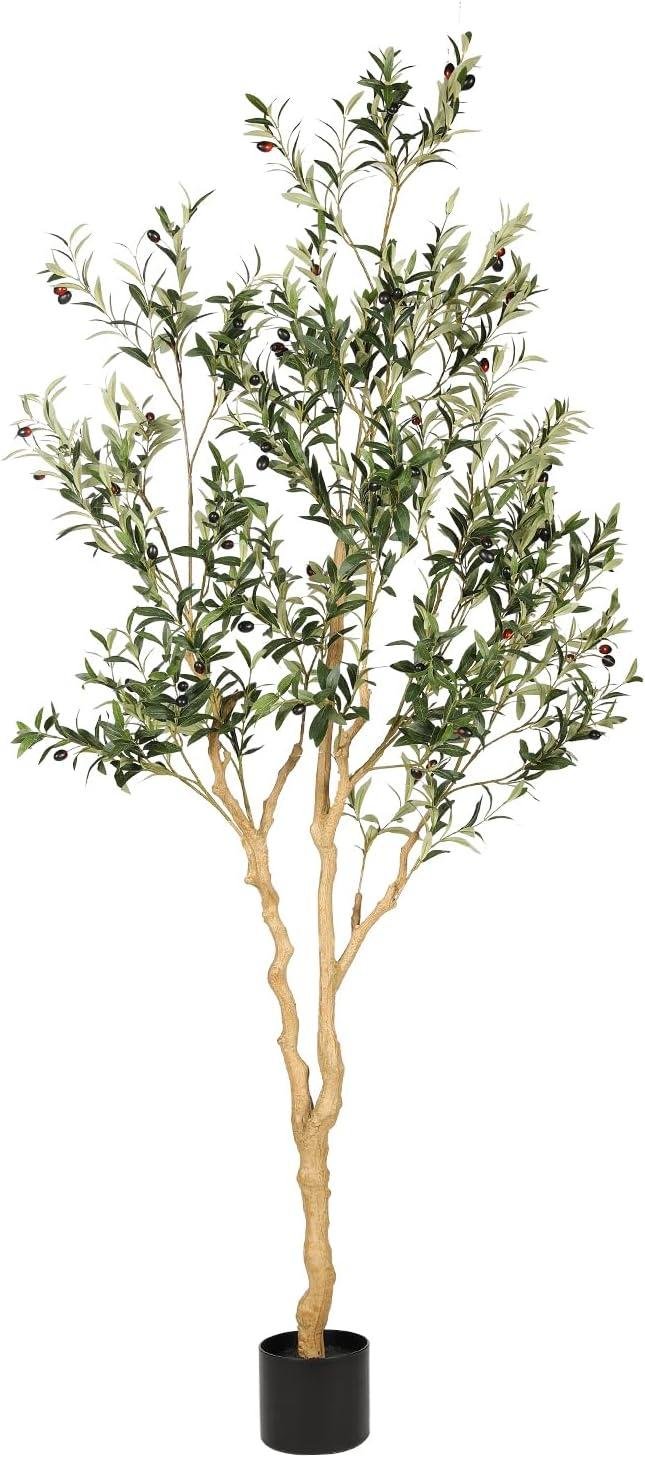 Our Honest Review: Realead 7ft Faux Olive Tree for Home Decor