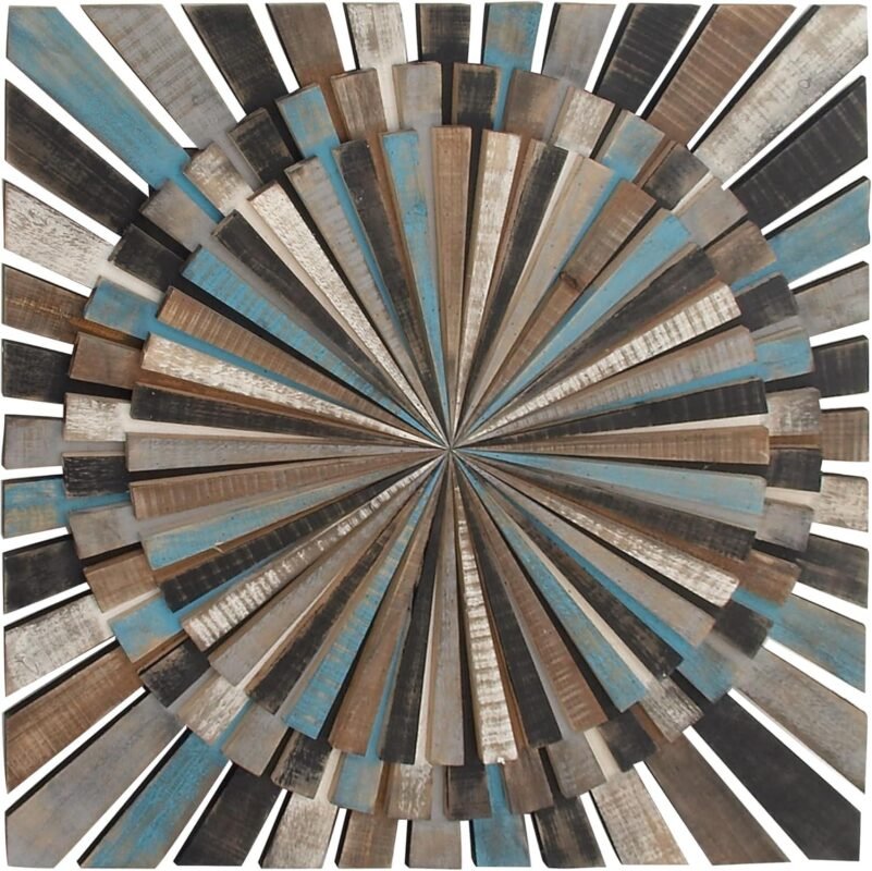 Our Honest Review of Deco 79’s 36″ Multi-Colored Wood Starburst Wall Art