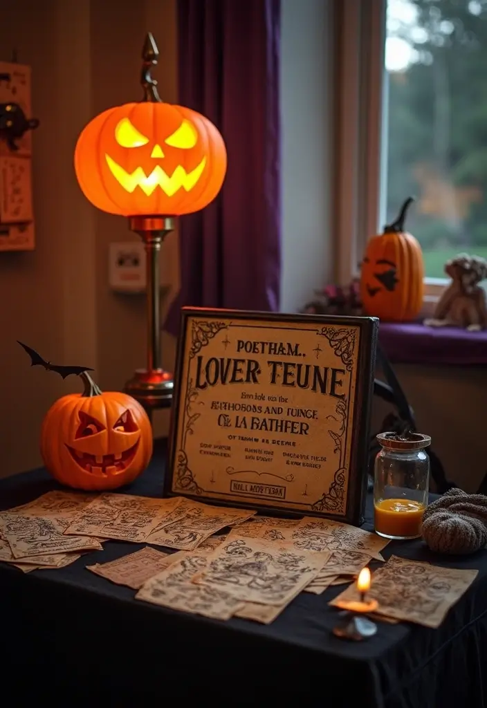 25 Haunted House Ideas That'll Make Your Home Look Like a Spooky Mansion (You Won't Believe #12!) - 20. Interactive Decorations