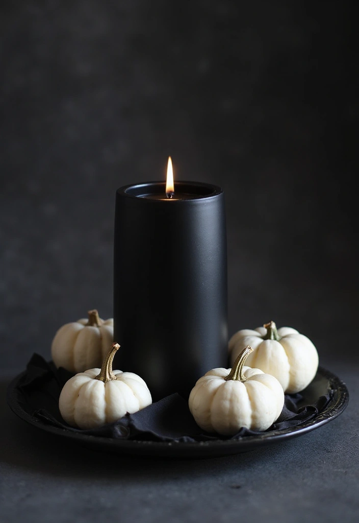 25 Haunted House Ideas That'll Make Your Home Look Like a Spooky Mansion (You Won't Believe #12!) - 25. Minimalist Halloween Touches