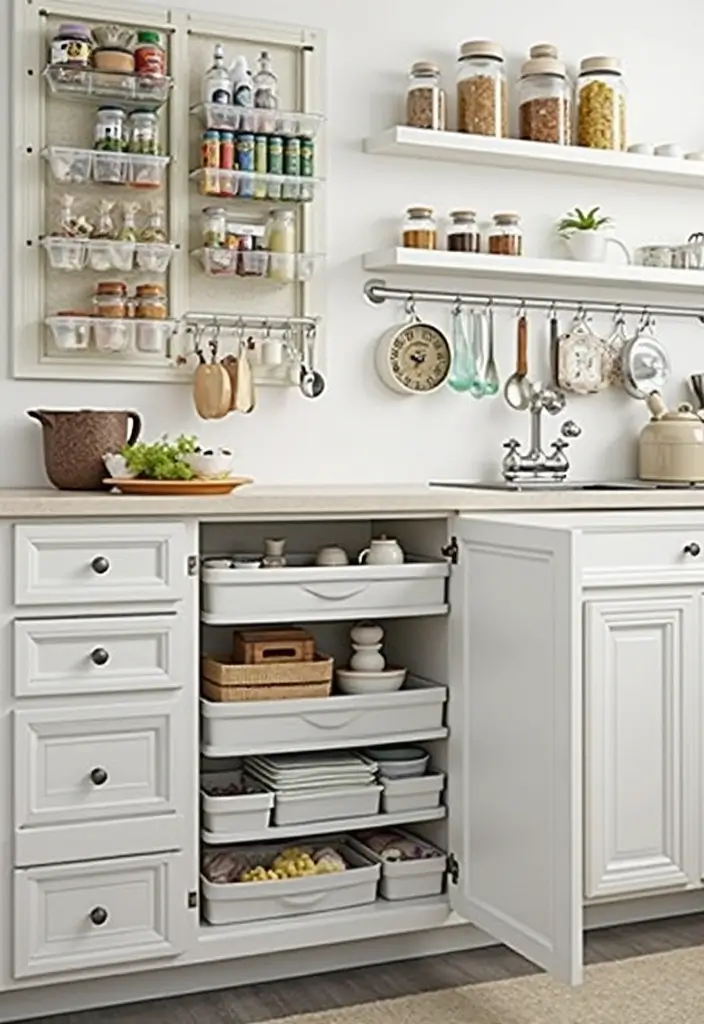 5 Brilliant Kitchen Ideas for Apartments That'll Transform Your Small Space! - 4. Smart Storage Solutions