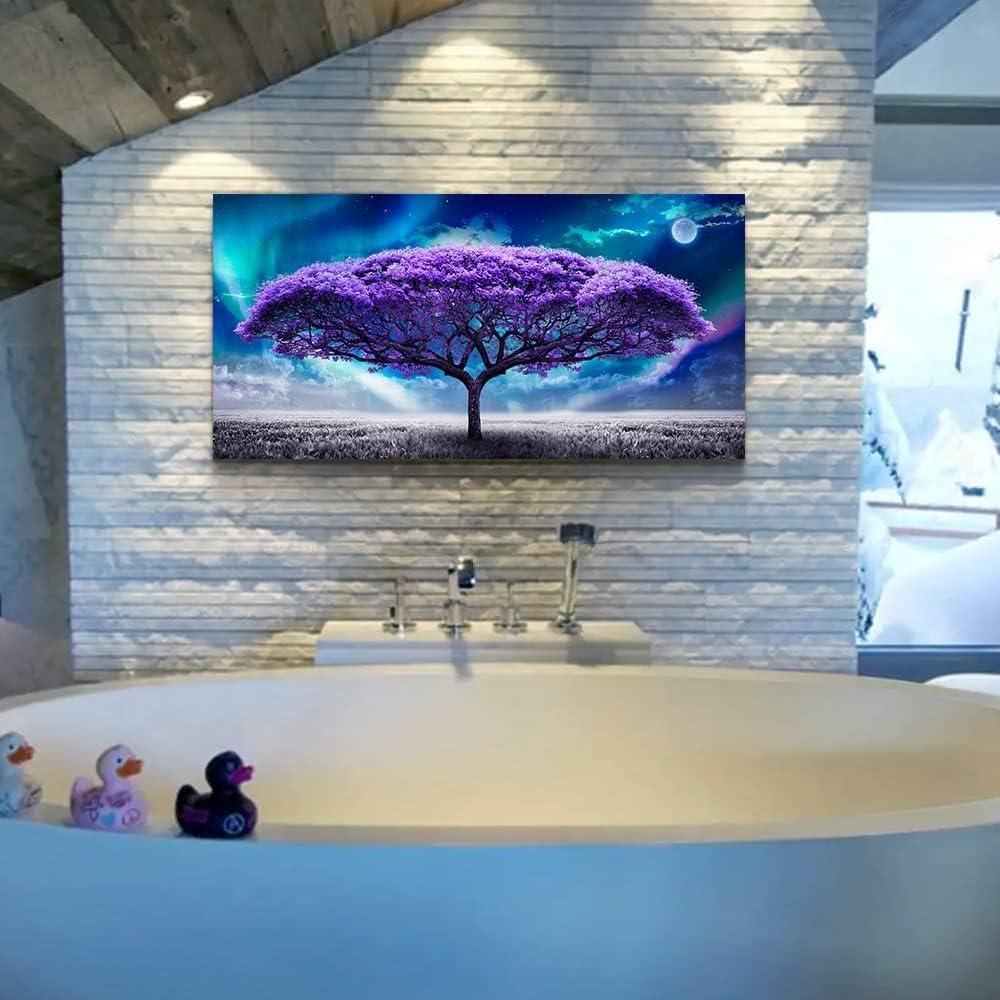 Our Review of Lapremoly's Large Purple Tree Canvas Wall Art for Home