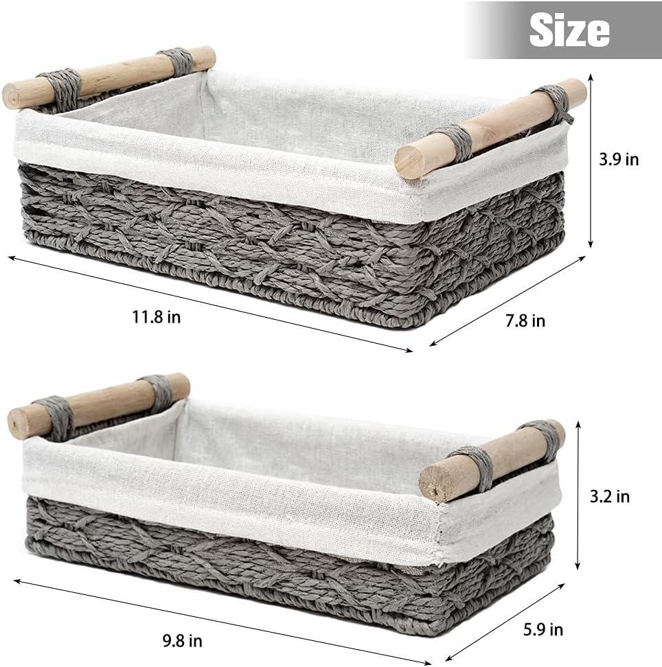 Organizing in Style: Our Review of Grey Wicker Storage Baskets