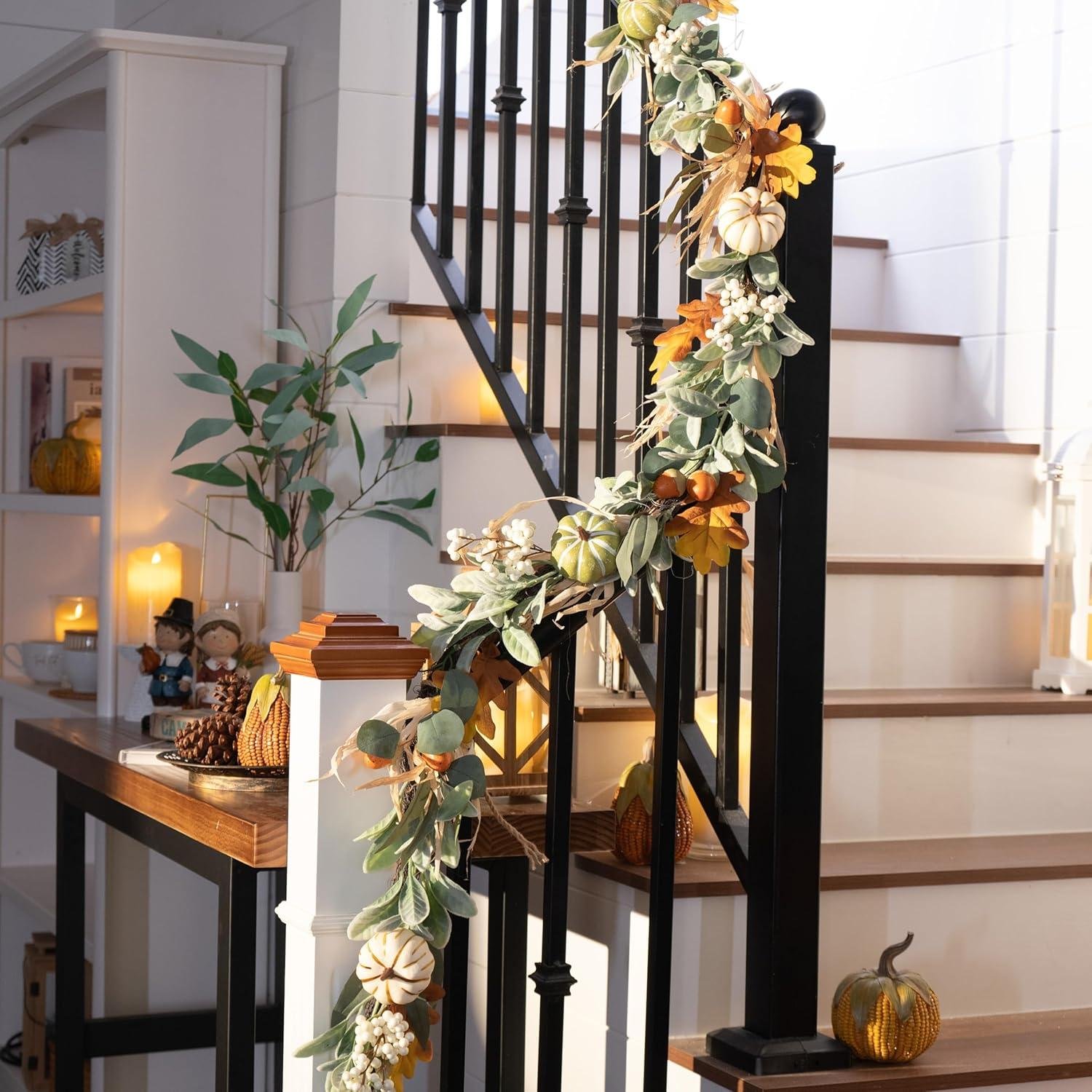 Cozy Autumn Elegance: Our Review of Valery Madelyn's Illuminated Fall Garland