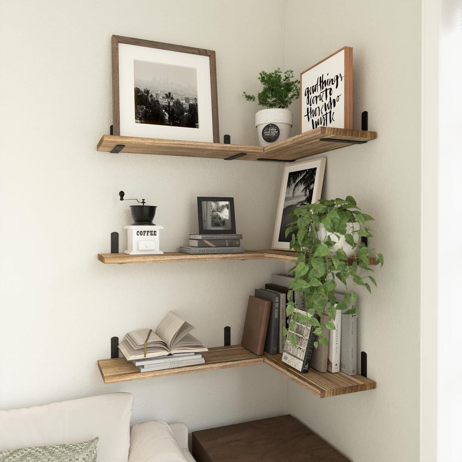 We Tested WOPITUES Rustic Floating Shelves: Storage with Style
