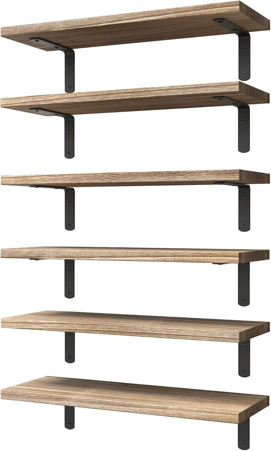 We Tested WOPITUES Rustic Floating Shelves: Storage with Style