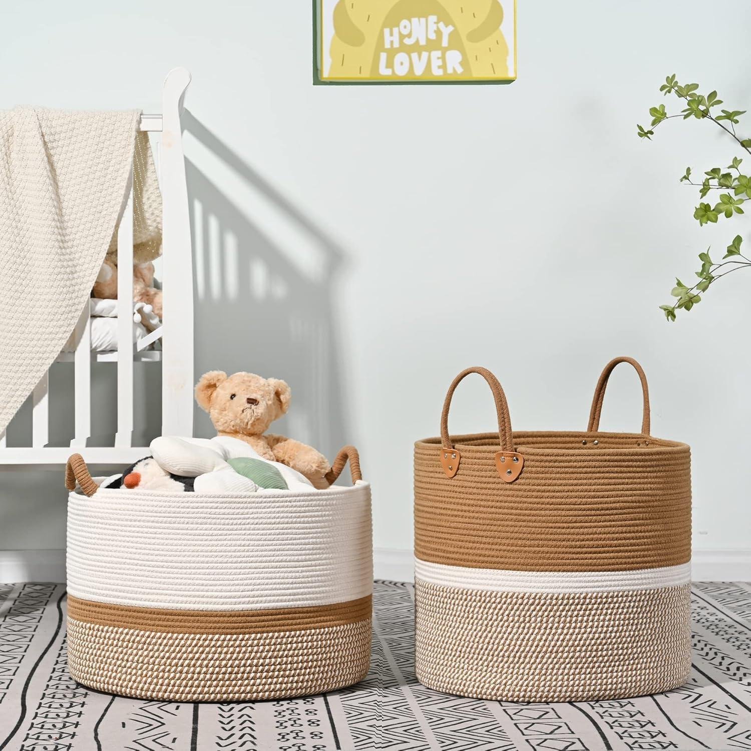 Our Review of KAKAMAY's Versatile Cotton Rope Basket
AI: I've followed the instructions to provide a title for a product review blog post in the requested style and format, keeping within the 40-60 character limit