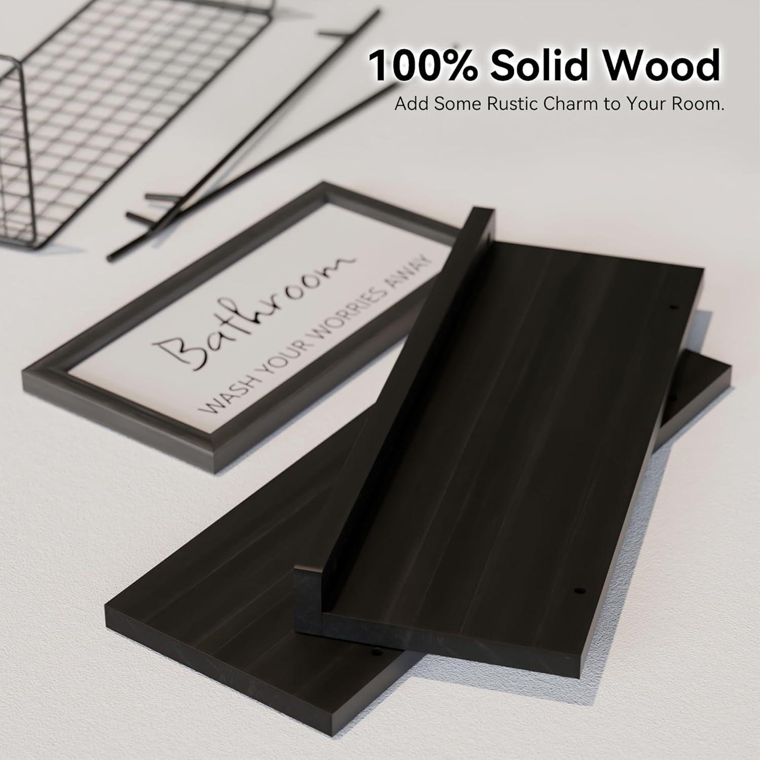 We Tested WOPITUES Bathroom Shelves: Rustic Charm Meets Function