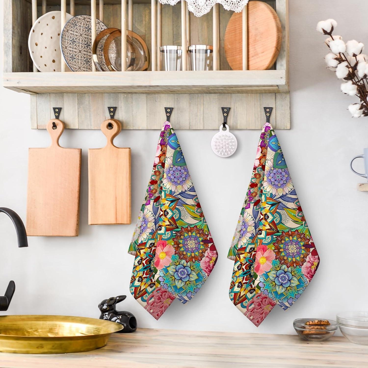 We Review: Vibrant Boho Kitchen Towels - Beauty vs Function