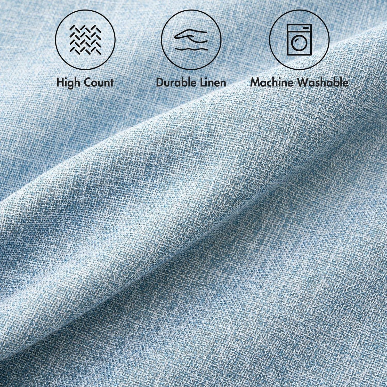 Our Cozy Coastal Review: MIULEE Linen Pillow Covers