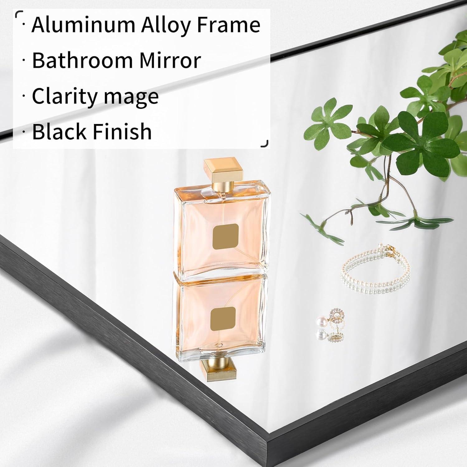 Our Review: Stylish & Durable Black Bathroom Mirror for Any Space