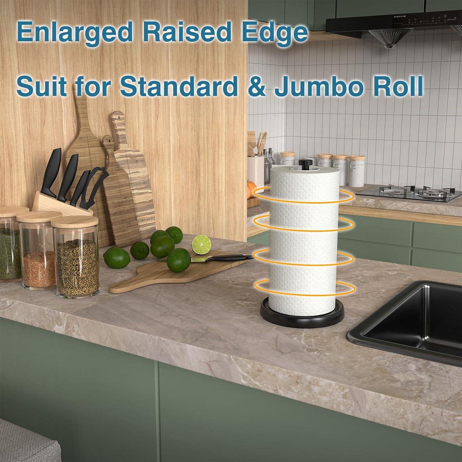 We Review: The Sturdy One-Hand Tear Paper Towel Stand