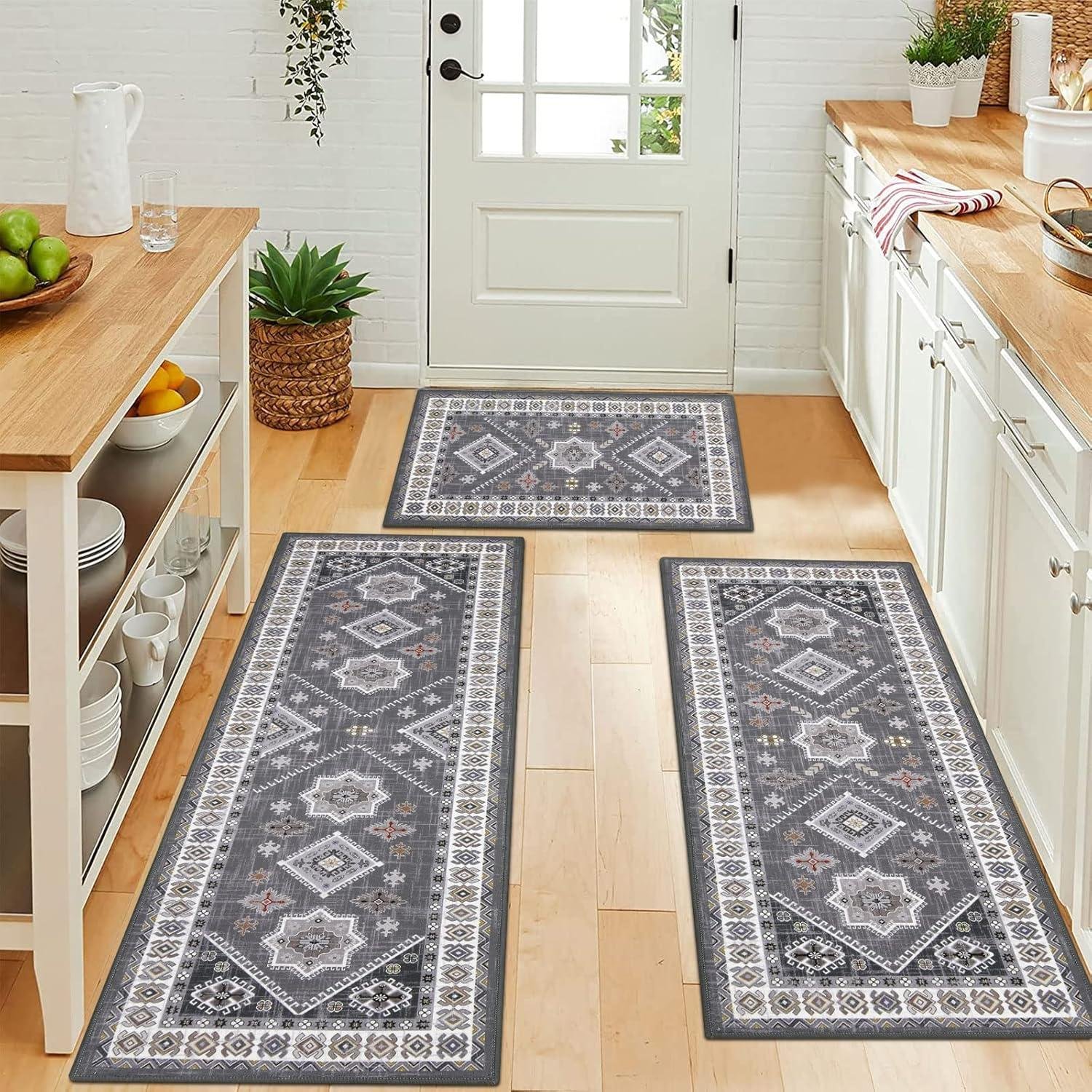 Our Review: HEBE Boho Kitchen Rug Sets for Stylish Homes