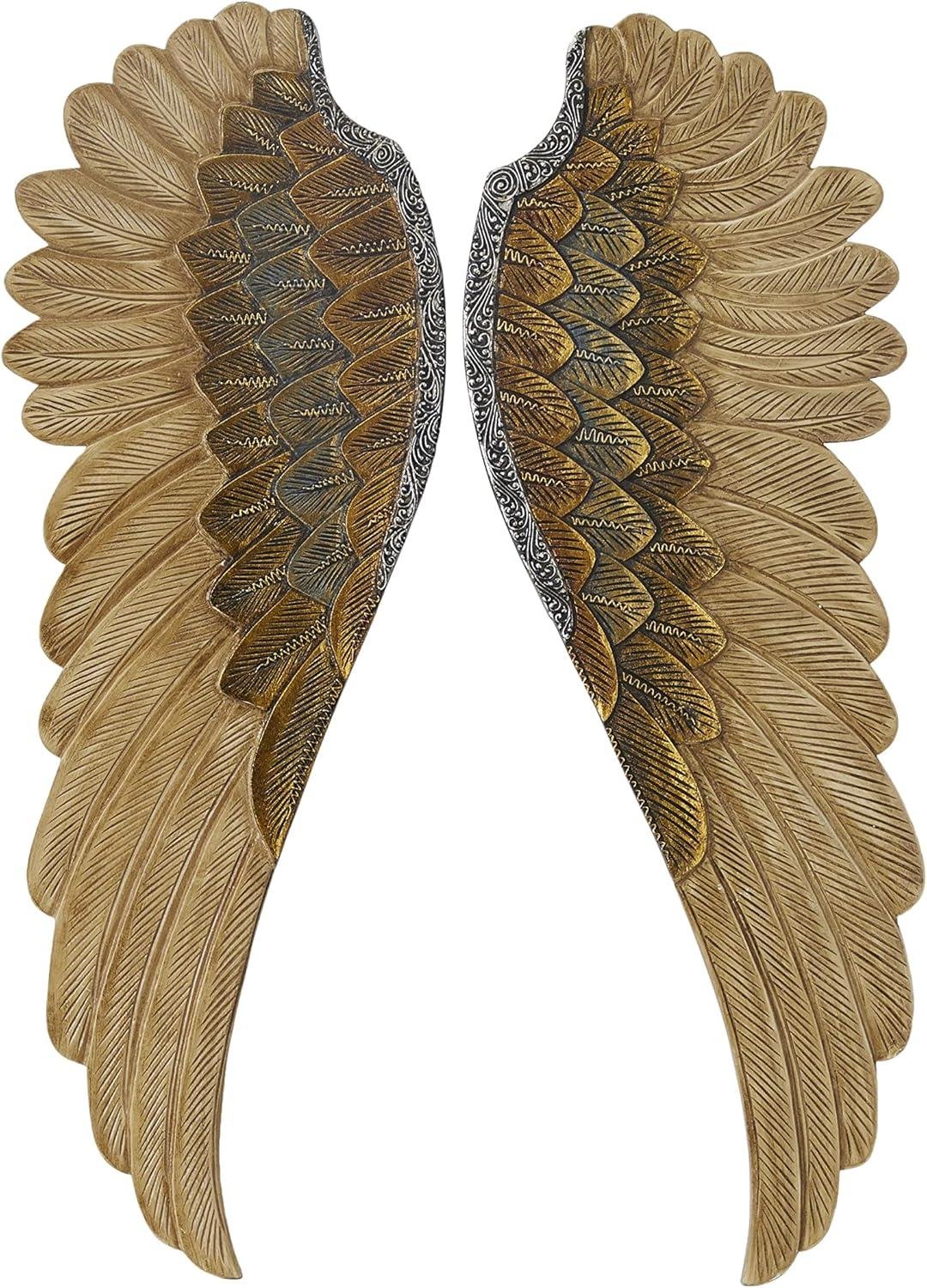 Our Review: Deco 79 Carved Angel Wings Wall Sculptures in Gold