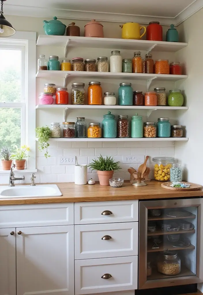 10 Creative Toca Boca Kitchen Decor Ideas That Will Transform Your Space Instantly! - 3. Vibrant Storage Solutions