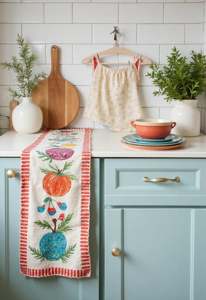 10 Creative Toca Boca Kitchen Decor Ideas That Will Transform Your Space Instantly! - 4. Playful Kitchen Textiles