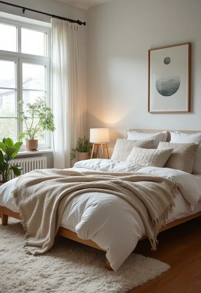 10 Scandinavian Bedroom Styling Tricks That Turn Your Space Into a Hygge Haven - 1. Embrace Soft Textiles
