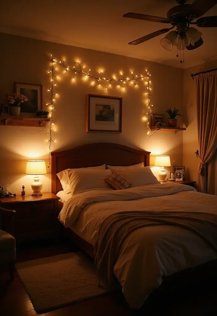 10 Scandinavian Bedroom Styling Tricks That Turn Your Space Into a Hygge Haven - 6. Create Cozy Lighting