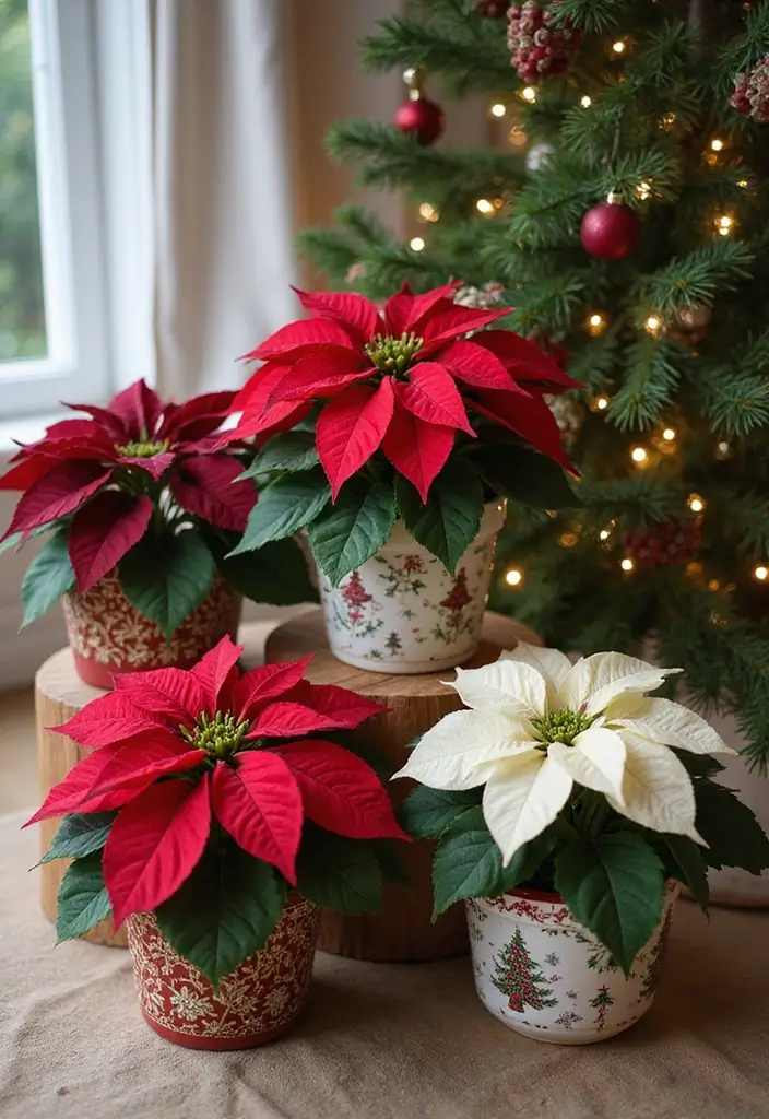 11 Jaw-Dropping Indoor Plant Arrangements That Elevate Any Room (You Won't Believe #4!) - 9. Seasonal Displays