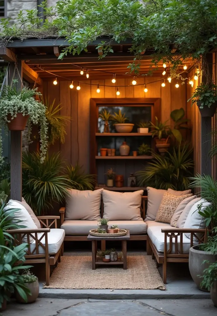 12 Jaw-Dropping Modern Farmhouse Decor Ideas That Prove Less Is More (You Won't Believe #7!) - 8. Cozy Outdoor Spaces