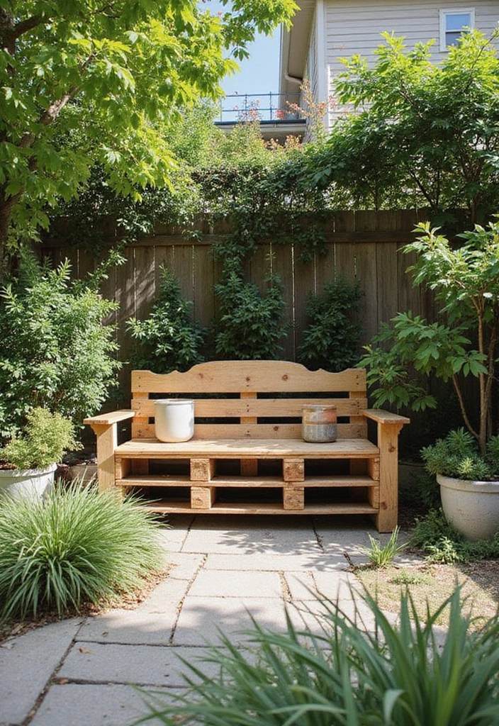 12 Jaw-Dropping Upcycled Furniture Projects That Look Brand New (Budget-Friendly Makeovers!) - 11. Upcycled Garden Bench