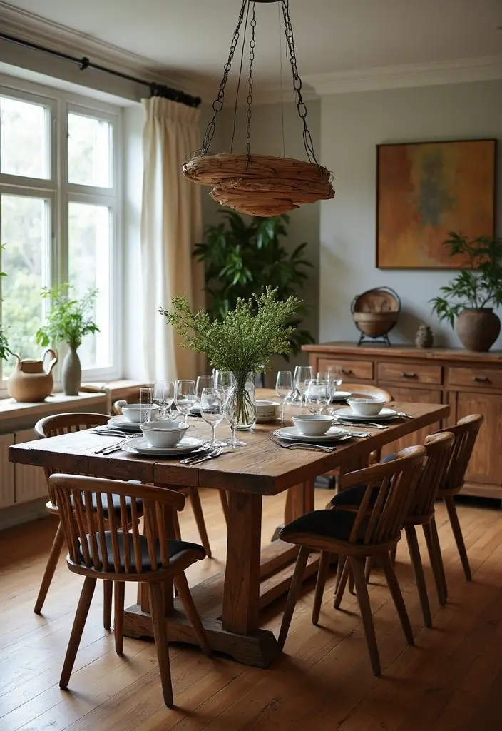 12 Jaw-Dropping Upcycled Furniture Projects That Look Brand New (Budget-Friendly Makeovers!) - 12. Reclaimed Wood Dining Table