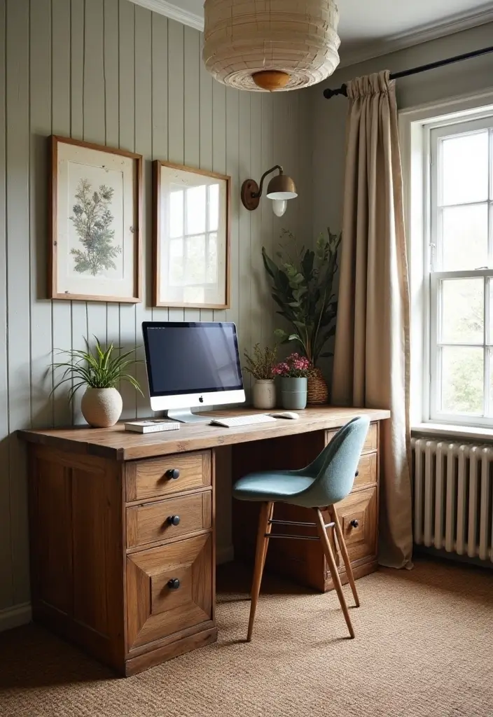 12 Jaw-Dropping Upcycled Furniture Projects That Look Brand New (Budget-Friendly Makeovers!) - 8. Desk from a Door