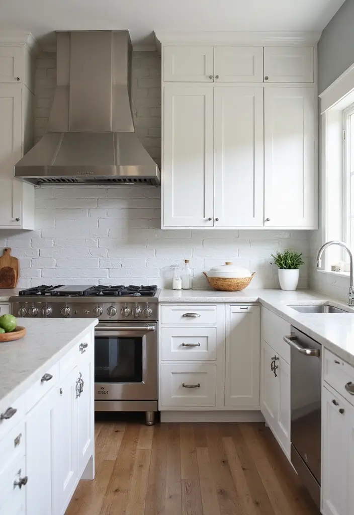 15 Elegant Kitchen Design Ideas That Elevate Your Home Instantly (You Won't Believe #3!) - 12. Textured Wall Treatments
