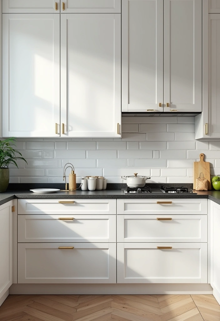 15 Elegant Kitchen Design Ideas That Elevate Your Home Instantly (You Won't Believe #3!) - 4. Timeless White Cabinets