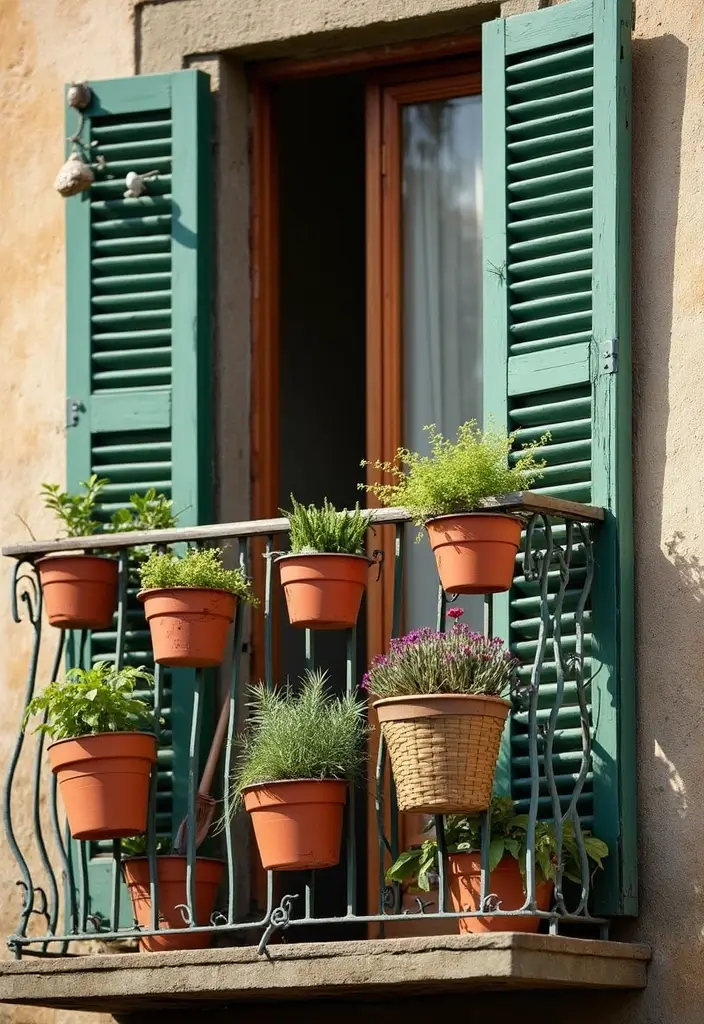 15 Genius Big Little Baskets Ideas That'll Transform Your Space in Minutes (You Won't Believe #3!) - 15. Bright Balcony Elements