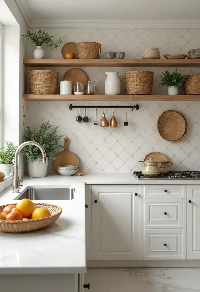 15 Genius Big Little Baskets Ideas That'll Transform Your Space in Minutes (You Won't Believe #3!) - 4. Kitchen Chic