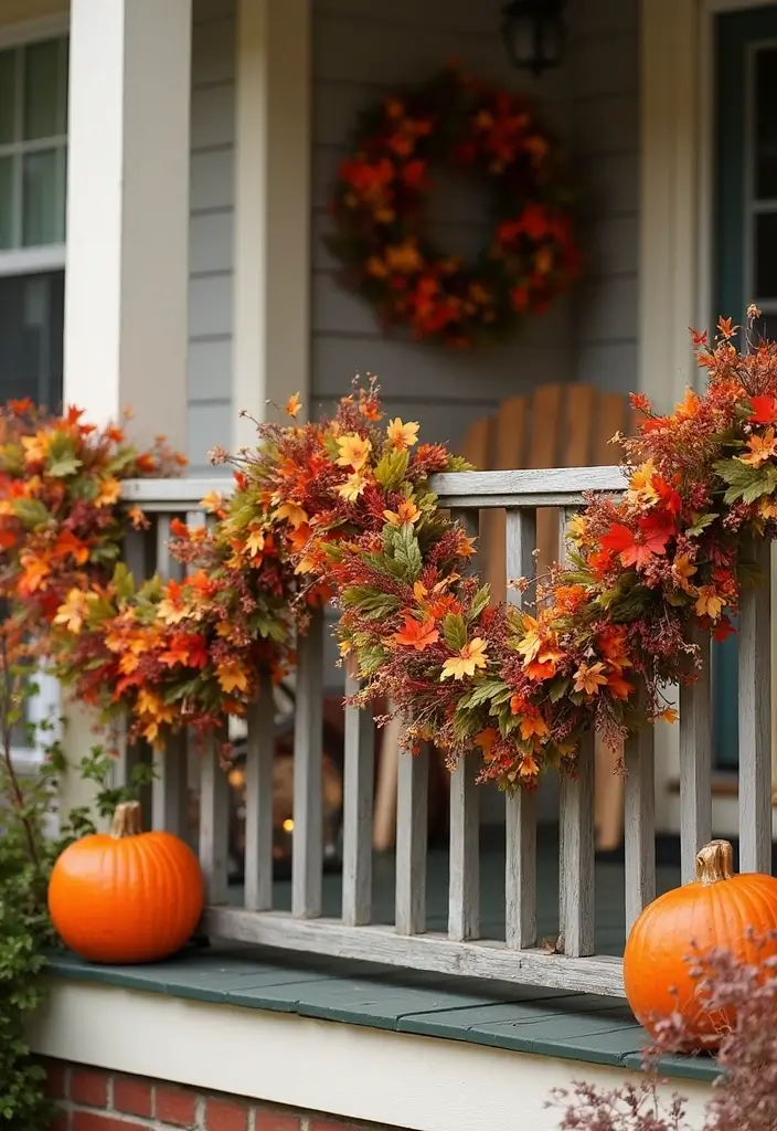 15 Jaw-Dropping DIY Scarecrow Decor Ideas That'll Make Your Fall Front Porch Pop (You Won't Believe #7!) - 10. DIY Scarecrow Garland
