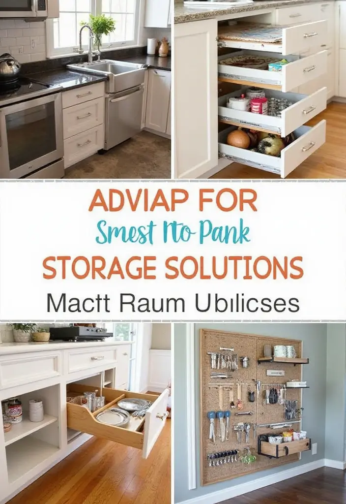 15 Stunning Kitchen Design Ideas That Will Transform Your Space Forever! - 5. Smart Storage Solutions