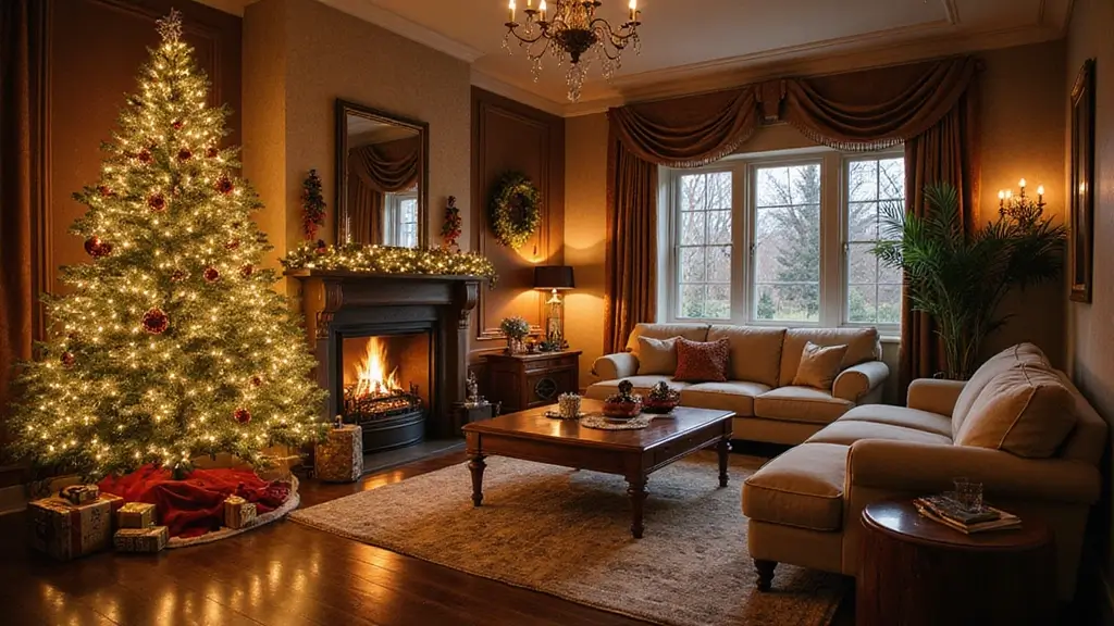 18 Elegant Christmas Trees That Make Your Living Room Look Luxe (No Expensive Fuss!)