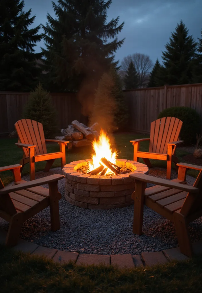 18 Outdoor Decor Ideas That'll Make Your Patio the Ultimate Summer Hangout (Wait Until You See #3!) - 6. Create a Fire Pit Zone