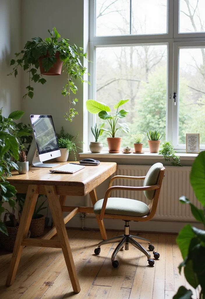 19 Eco-Friendly Decor Ideas That Look Amazing and Save the Planet (You'll Love #11!) - 18. Eco-Friendly Home Office