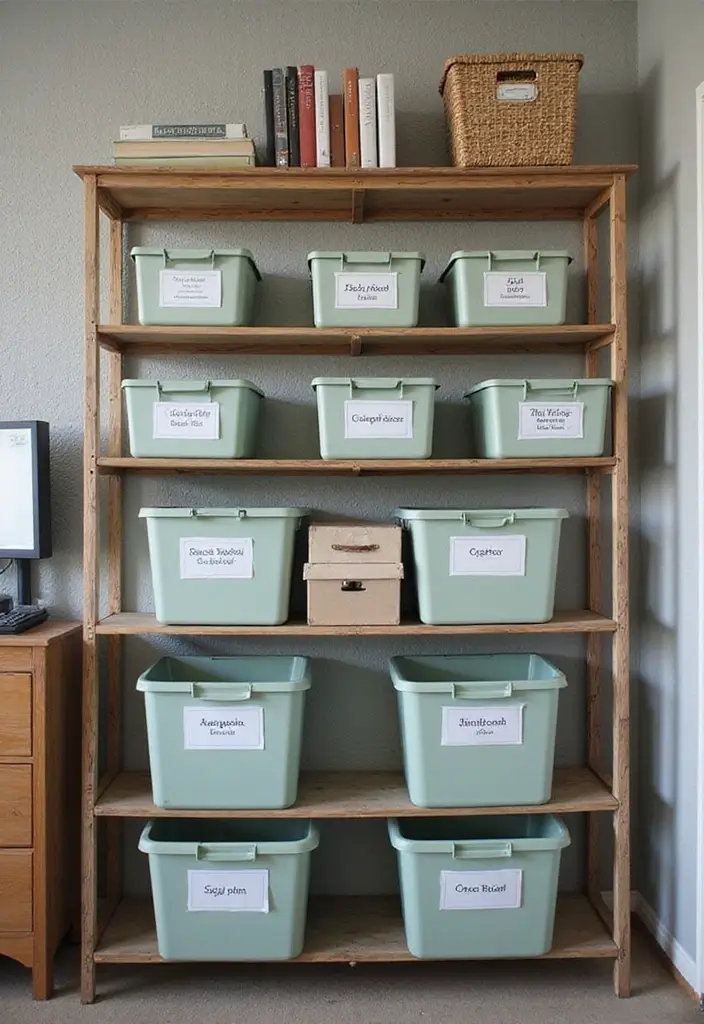 21 Clever Storage Solutions That'll Maximize Your Space (Even in Tiny Apartments!) - 15. Use Labels for Clarity