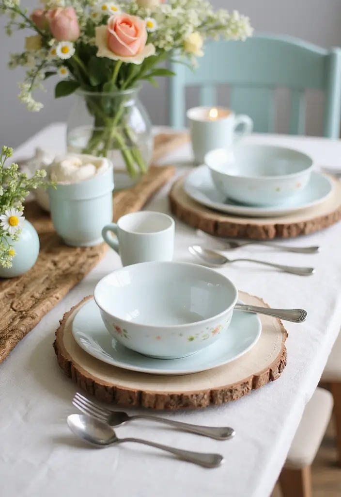 22 Color-Pilled Seasonal Table Settings That Make Your Tablescape Pop - 1. Spring Fling: Pastel Wonderland