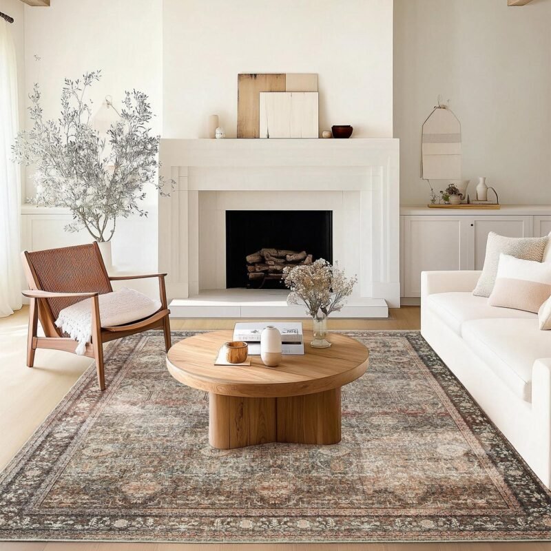 Our Review: Soft, Durable & Machine Washable 8×10 Vintage Rug