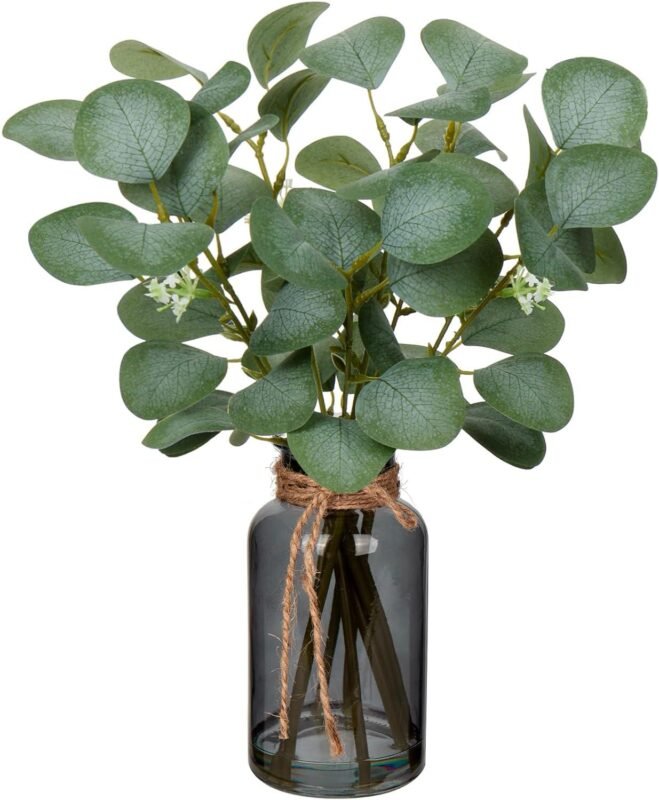 Elevating Home Décor: Our Review of Briful’s Lifelike Eucalyptus Arrangement
