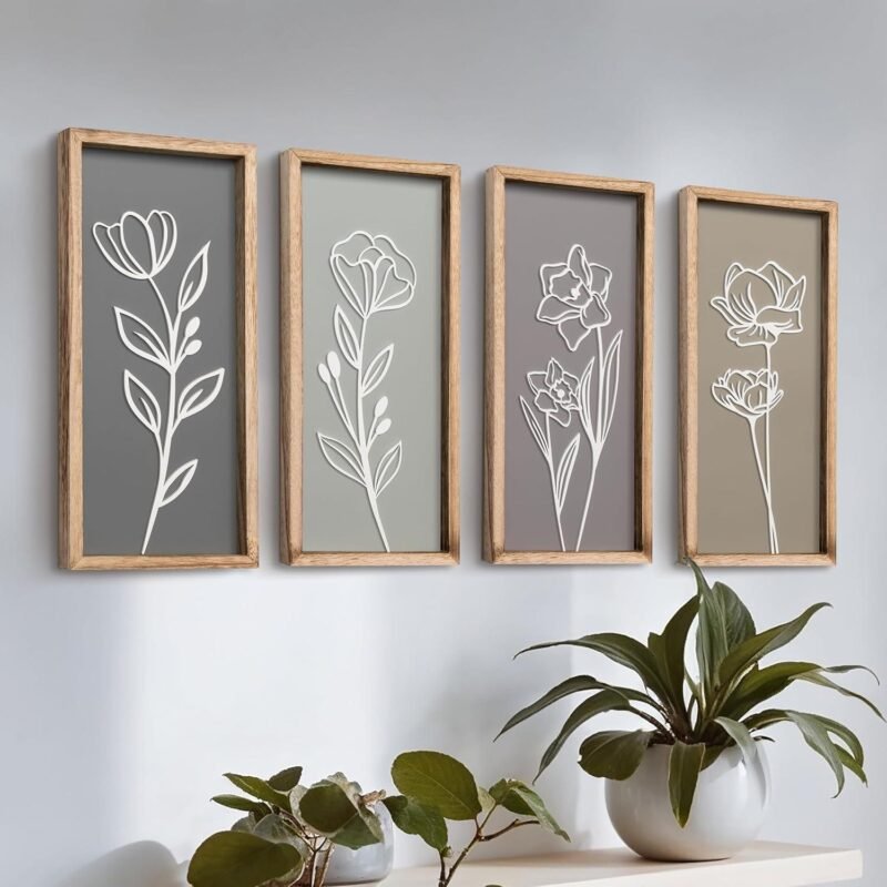 We Test the 3D Wooden Floral Wall Art Perfect for Any Home