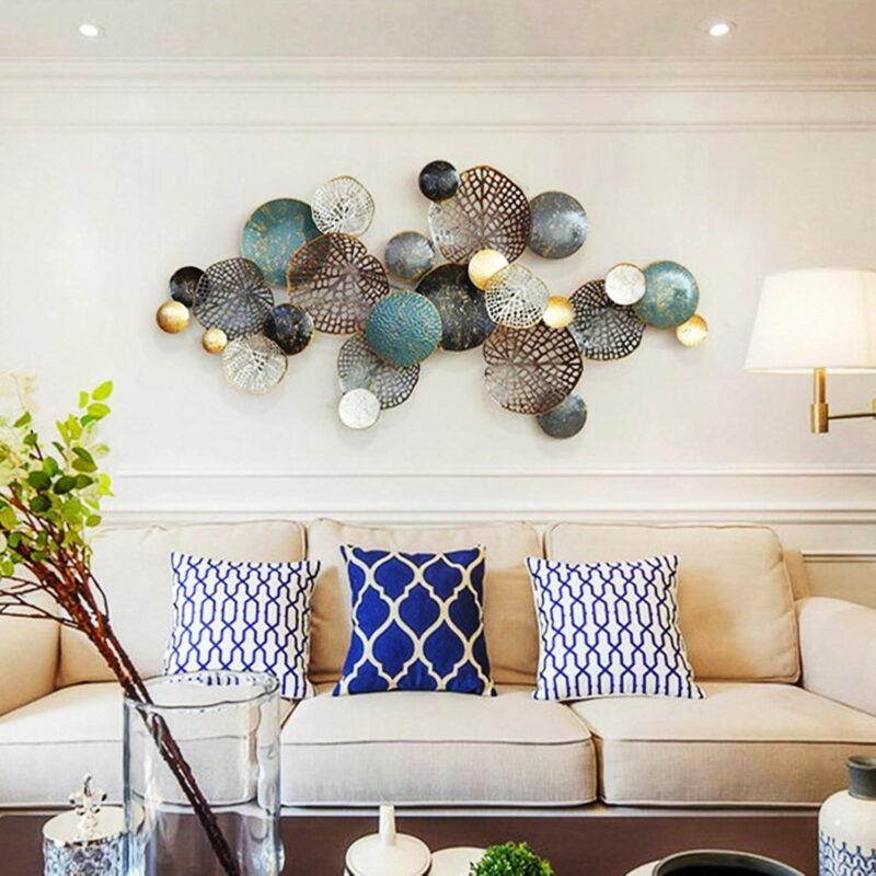 Our Review of edaknez Large 3D Metal Lotus Leaf Wall Art