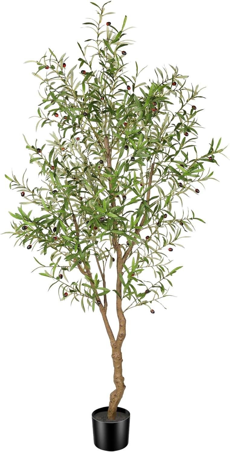 Why We Love the 7ft Faux Olive Tree: Realistic, Sturdy, and Easy to Assemble