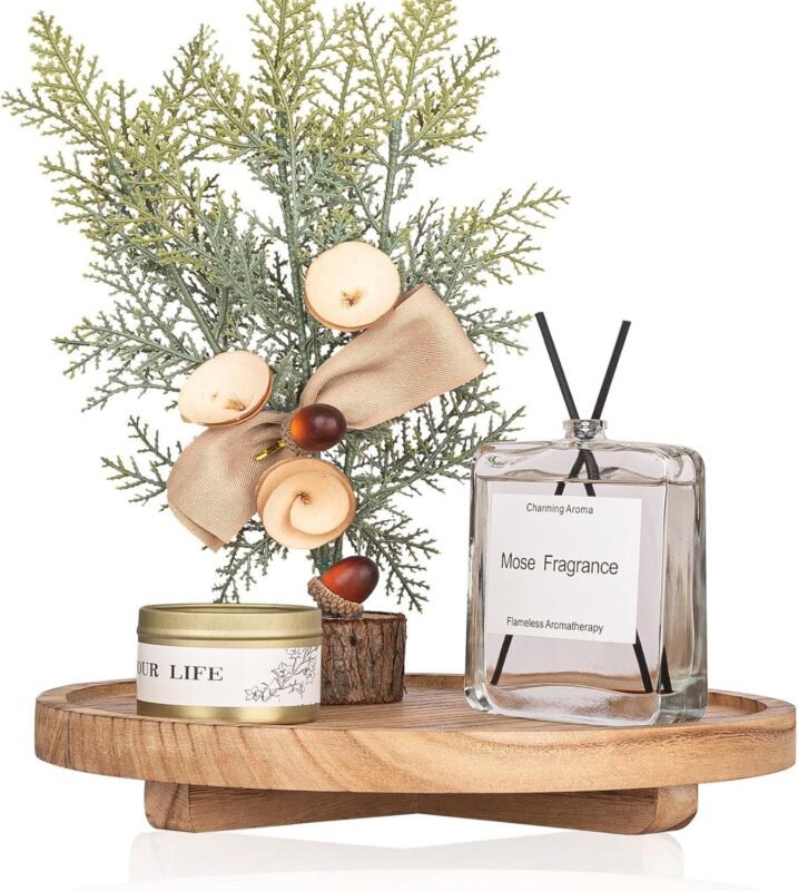 We Review: Farmhouse Wooden Tray for Stylish Organization